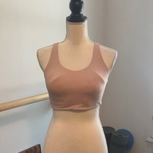 Athleta pink sports bra 34 D